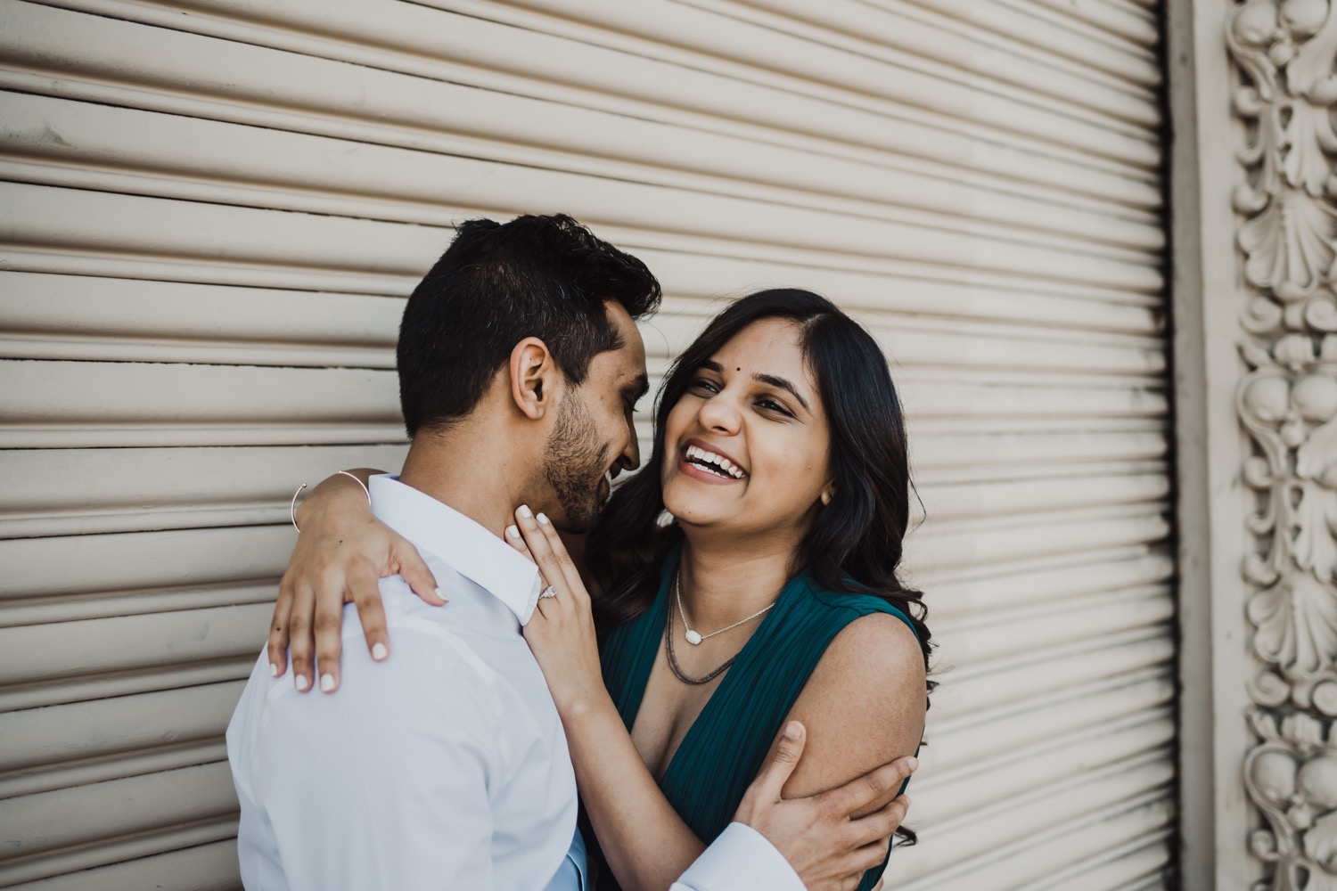 indian couple engagement